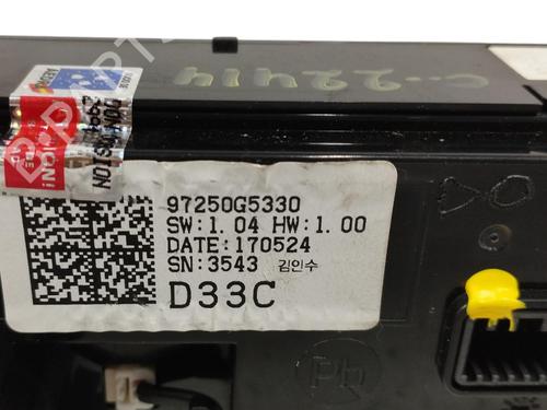 Climate control KIA NIRO I (DE) 1.6 GDI Hybrid | BP18267487I5 