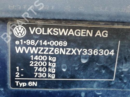 Engine control unit (ECU) VW POLO III (6N1) 60 1.4 | BP12428986M57 
