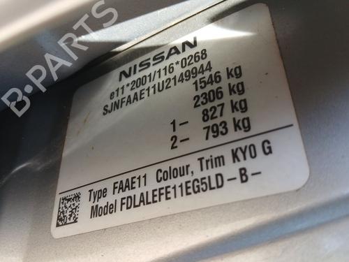 Instrument cluster NISSAN NOTE (E11, NE11) 1.4 | BP36236334C47  - Image 15