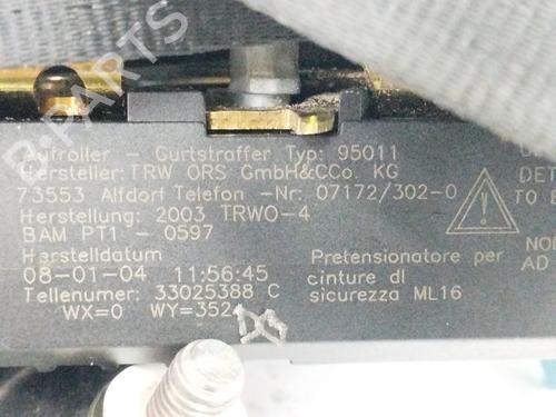 Front right seatbelt FIAT PANDA (169_) 1.2 (169.AXB11, 169.AXB1A) | BP12428534I25 