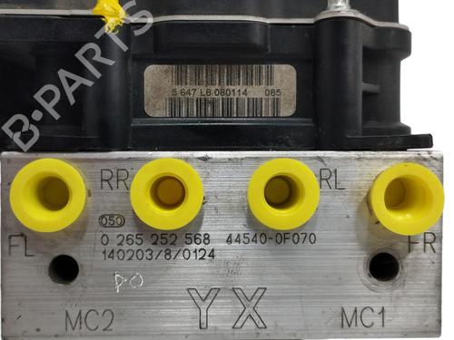 ABS pump TOYOTA VERSO (_R2_) 1.6 (ZGR20_, ZGR20R) | BP17370379M43