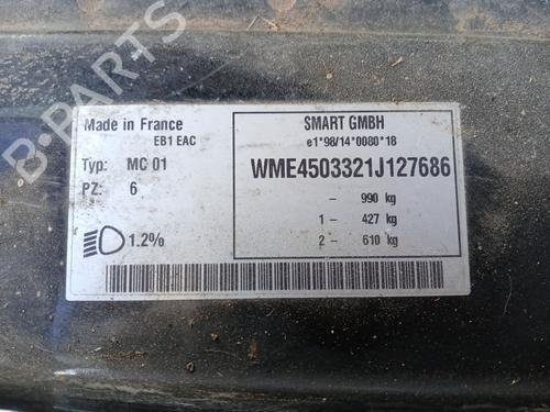 Engine SMART FORTWO Coupe (450) 0.7 (450.352, 450.332) | BP34738924M1 - Image 13