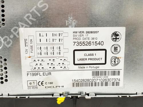 Radio FIAT PUNTO EVO (199_)  | BP12428302E6 