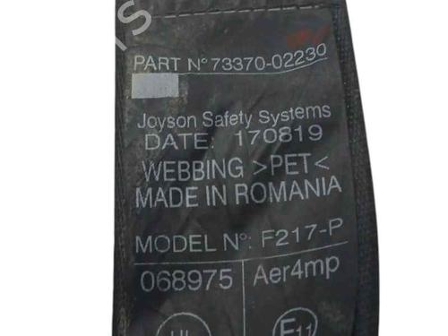 Rear left seatbelt TOYOTA COROLLA Hatchback (_E21_, _EA1_, _EH1_) 1.8 Hybrid (ZWE211, ZWE219) | BP27573324I29 