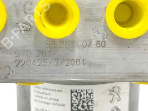 ABS pump PEUGEOT 308 III (FB_, FH_, FP_, F3_, FM_) BlueHDi 130 (FBYHZL, FBYHZT) | BP28095241M43 