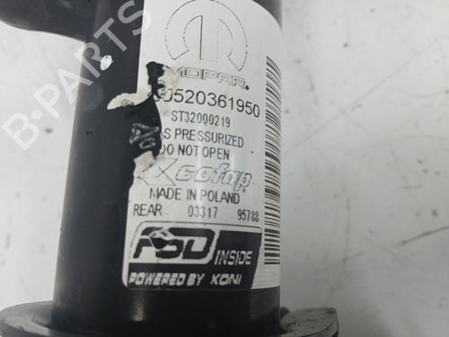 Left rear shock absorber JEEP RENEGADE SUV (BU, B1, BV) 1.6 CRD | BP29888375M18