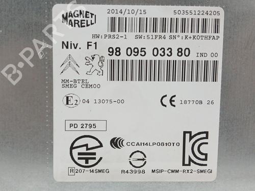 Electronic module PEUGEOT 2008 I (CU_) 1.6 HDi | BP19635790M83 