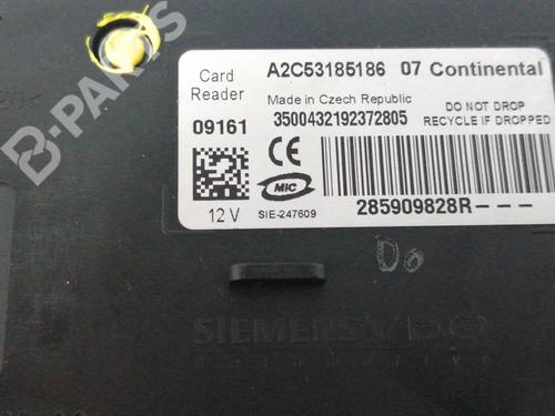 Ignition barrel RENAULT MEGANE III Hatchback (BZ0/1_, B3_)  | BP10697191M48 