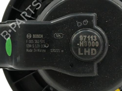 Heater blower motor KIA RIO IV (YB, SC, FB) 1.0 T-GDI 100 | BP17537360M62 