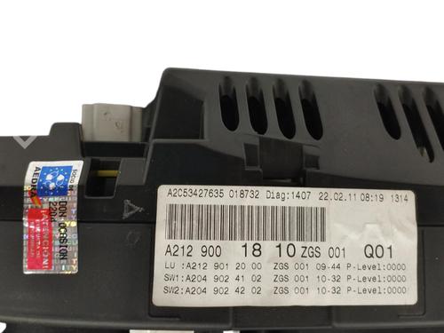 Instrument cluster MERCEDES-BENZ E-CLASS T-Model (S212)  | BP15711875C47 