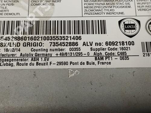 Driver airbag FIAT 500 (312_) 1.2 (312AXA1A) | BP11021584C9 