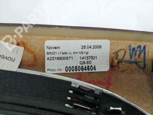 Middle console MERCEDES-BENZ S-CLASS (W221, V221)  | BP11683536I22 