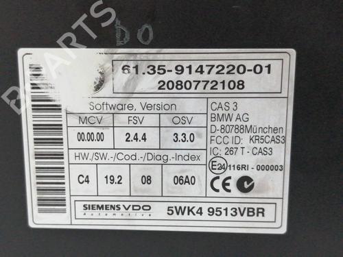 Elektronisk modul BMW 3 (E90)  | BP10504366M83 