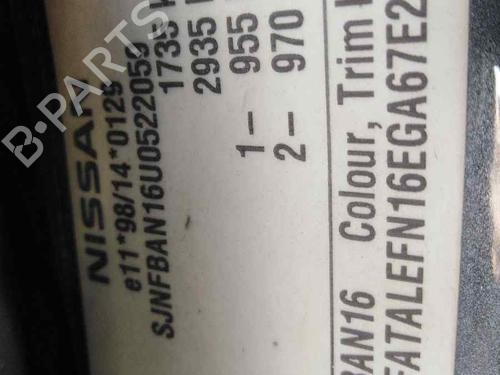 Rim NISSAN ALMERA II Hatchback (N16) 1.8 | BP9749485C45 