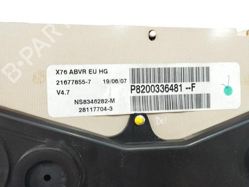 Instrument cluster RENAULT KANGOO (KC0/1_) 1.5 dCi | BP13417307C47 