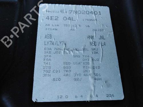 Módulo eletrónico AUDI A8 D3 (4E2, 4E8)  | BP10409321M83 