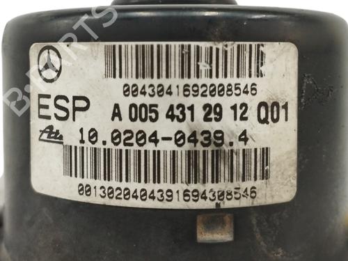 ABS pump MERCEDES-BENZ C-CLASS (W203) C 220 CDI (203.008) | BP13896233M43 