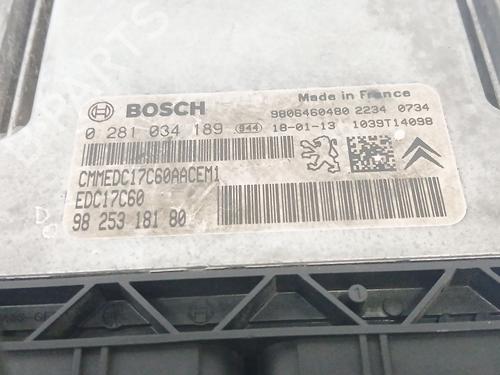 Engine control unit (ECU) CITROËN C4 Picasso II  | BP30685581M57 