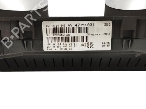 Instrument cluster MERCEDES-BENZ M-CLASS (W164) ML 300 CDI 4-matic (164.121) | BP13312397C47 