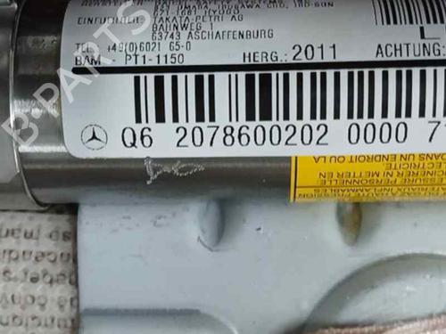 Right curtain airbag MERCEDES-BENZ E-CLASS Coupe (C207) E 220 CDI / d (207.302, 207.301) | BP23959589C12 
