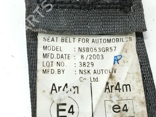 Rear right seatbelt HONDA ACCORD VII (CL, CN) 2.2 i-CTDi (CN1) | BP11687310I28 
