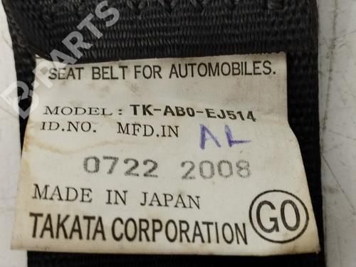 Rear center seatbelt HONDA ACCORD VIII Estate (CW) 2.2 i-DTEC (CW3) | BP10719494I27 