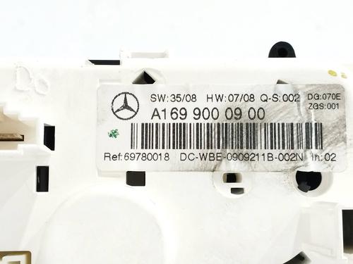 Climate control MERCEDES-BENZ A-CLASS (W169) A 200 CDI (169.308, 169.008) | BP10738066I5 