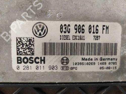 Engine control unit (ECU) VW GOLF V (1K1) 2.0 TDI 16V | BP7908211M57 