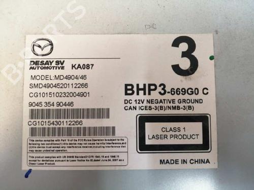 Radio MAZDA 3 (BM, BN) | BP7815712E6
