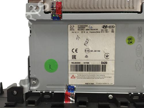 Display monitor HYUNDAI i20 III (BC3, BI3) 1.0 T-GDI | BP13254404C48 - Image 4
