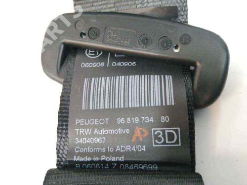 Rear right seatbelt PEUGEOT 5008 (0U_, 0E_) 1.6 HDi | BP8211508I28 