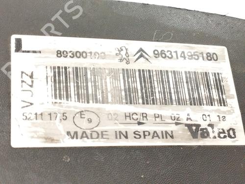 Left headlight CITROËN XSARA PICASSO (N68) 2.0 HDi | BP11956831C28