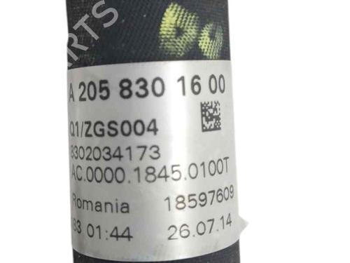 AC pipe MERCEDES-BENZ C-CLASS (W205) C 220 BlueTEC / d (205.002, 205.004) | BP28024760M126 