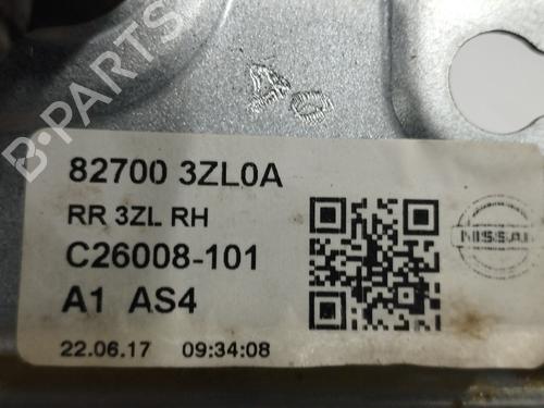 Rear right window mechanism NISSAN PULSAR Hatchback (C13) 1.5 dCi | BP11185132C25 