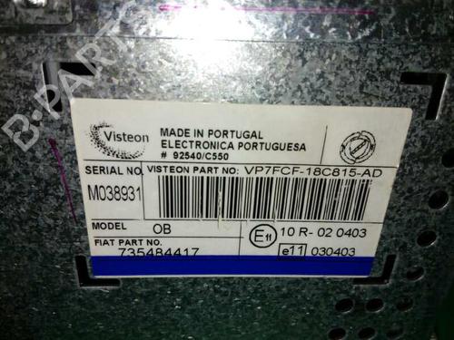 Radio OPEL ASTRA G Hatchback (T98) 2.0 DI (F08, F48) | BP2830452E6 