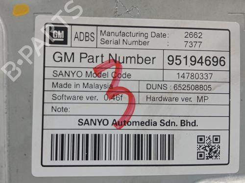 Electronic module CHEVROLET ORLANDO (J309) 1.8 LPG | BP19635842M83 