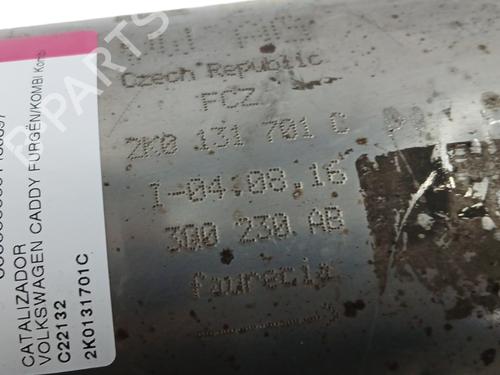Catalyst VW CADDY III Box Body/MPV (2KA, 2KH, 2CA, 2CH)  | BP17945263M10 