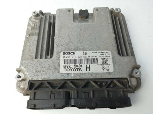 Used Engine control unit (ECU) TOYOTA YARIS (_P9_) 1.4 D-4D (NLP90_, NLP90R) (90 hp) 8335302