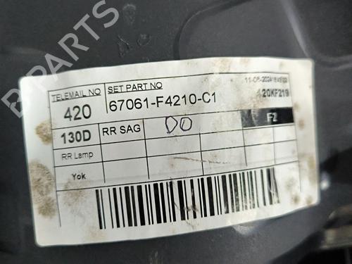 Used Rear right panel Rear right panel TOYOTA C-HR (_X1_) 1.8 Hybrid (ZYX10_, ZYX11_) (98 hp) 34193787 34193787