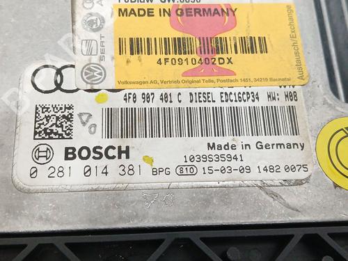 Motorstyringsenhed AUDI A6 C6 (4F2) 3.0 TDI quattro | BP29592485M57 