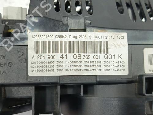 Instrument cluster MERCEDES-BENZ C-CLASS Coupe (C204) C 250 CDI (204.303) | BP35727695C47 - Image 5