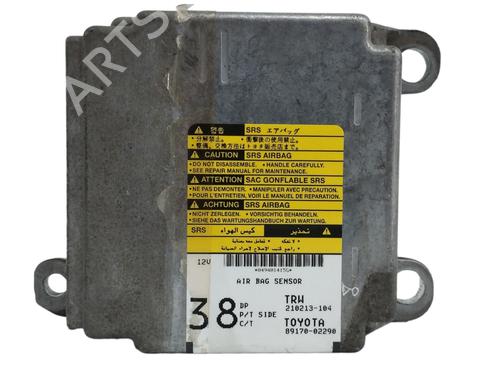 Used ECU airbags TOYOTA COROLLA (_E12_) 2.0 D-4D (CDE120R, CDE120L_) (116 hp) 17334086