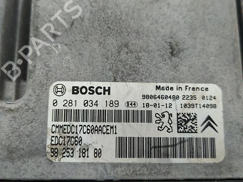 Engine control unit (ECU) CITROËN C4 SPACETOURER (3D_) 1.6 BlueHDi 120 | BP35775286M57  - Image 5