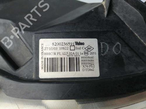 Right headlight RENAULT KANGOO (KC0/1_) 1.5 dCi (KC07) | BP6318601C29 