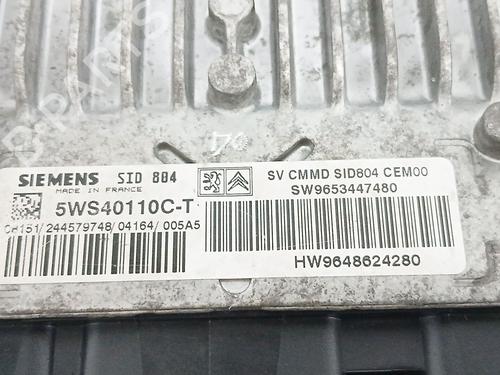 Engine control unit (ECU) CITROËN C3 I (FC_, FN_) 1.4 HDi | BP28973304M57 