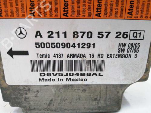 Kollisjonspute styreenhet MERCEDES-BENZ E-CLASS (W211)  | BP9131441M53 