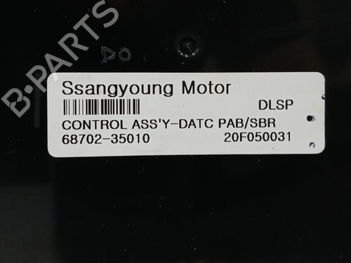 Climate control SSANGYONG TIVOLI 1.5 | BP20166226I5