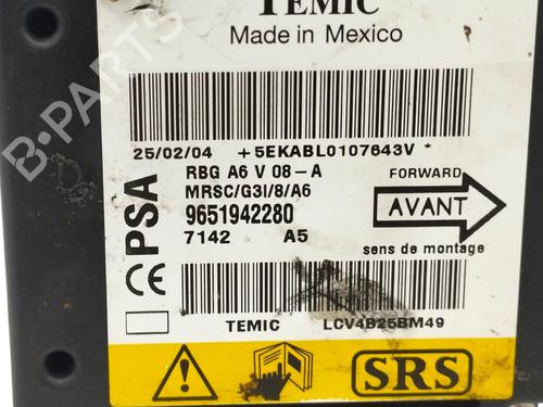 ECU airbags CITROËN C2 (JM_) 1.4 HDi | BP18297436M53 