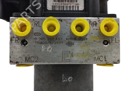 ABS pump NISSAN NOTE (E11, NE11) 1.5 dCi | BP17230644M43 