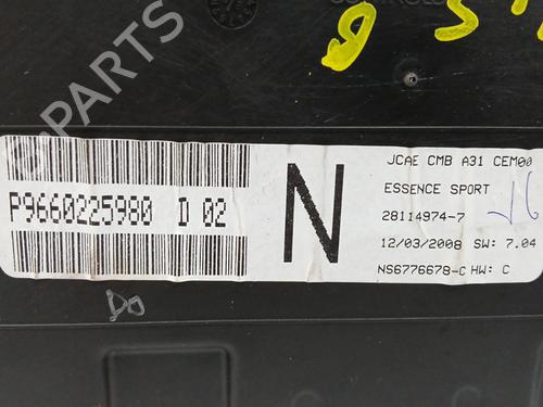 Instrument cluster CITROËN C3 Pluriel (HB_) 1.4 | BP18020706C47 